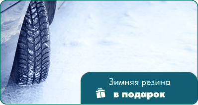Зимняя резина в подарок